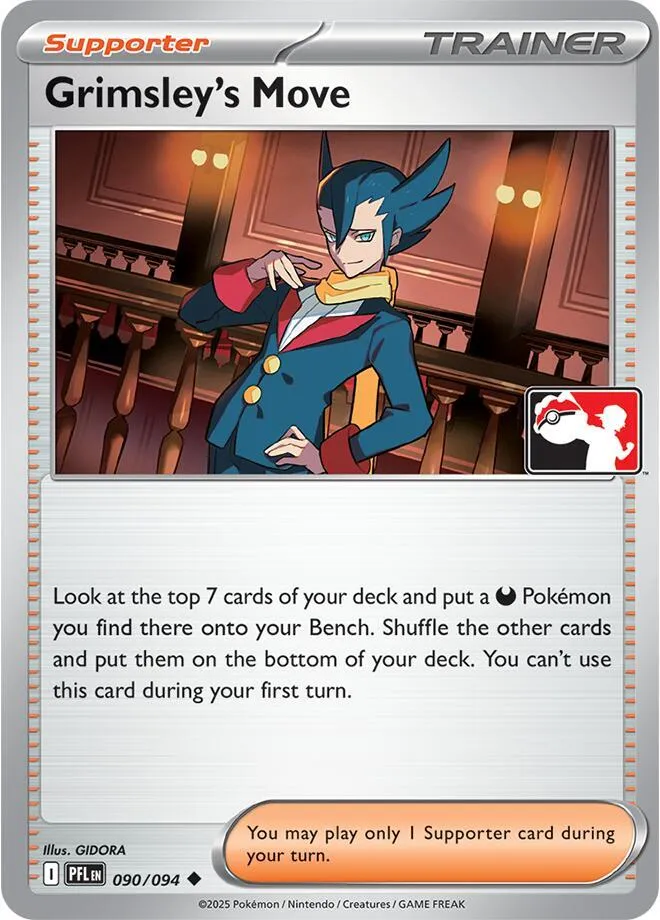 Grimsley's Move from Prize Pack Series Cards - Pokemon