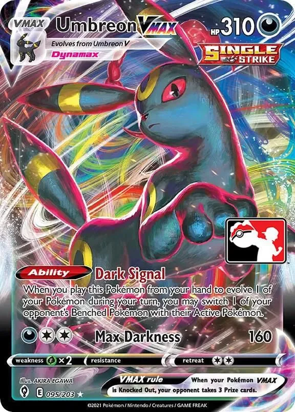 Umbreon VMAX — Prize Pack Series Cards — Pokemon
