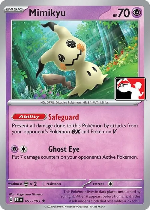 Mimikyu — Prize Pack Series Cards — Pokémon