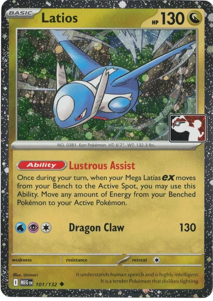 Latios — Prize Pack Series Cards — Pokémon