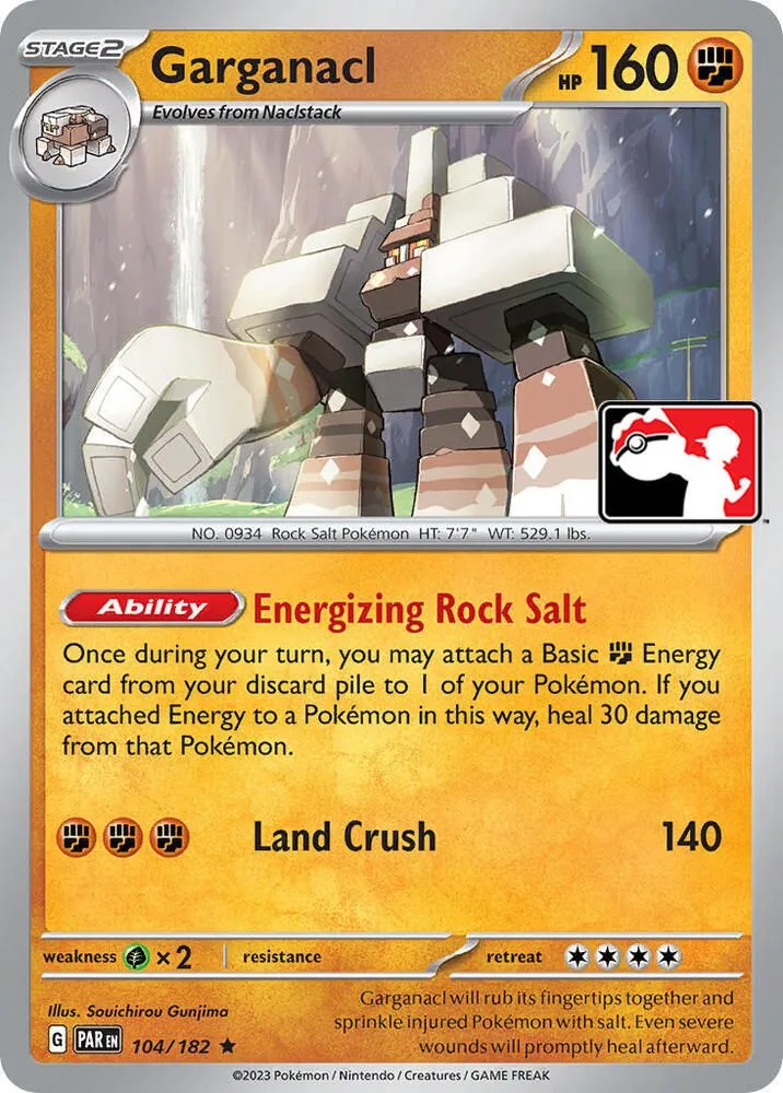 Gigansel — Prize Pack Series Cards — Pokémon