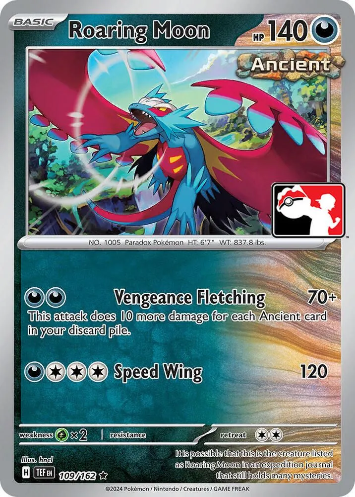 Roaring Moon — Prize Pack Series Cards — Pokemon