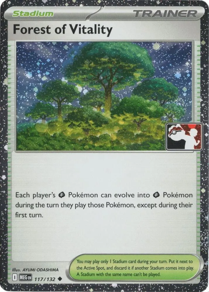 Forest of Vitality — Prize Pack Series Cards — Pokemon