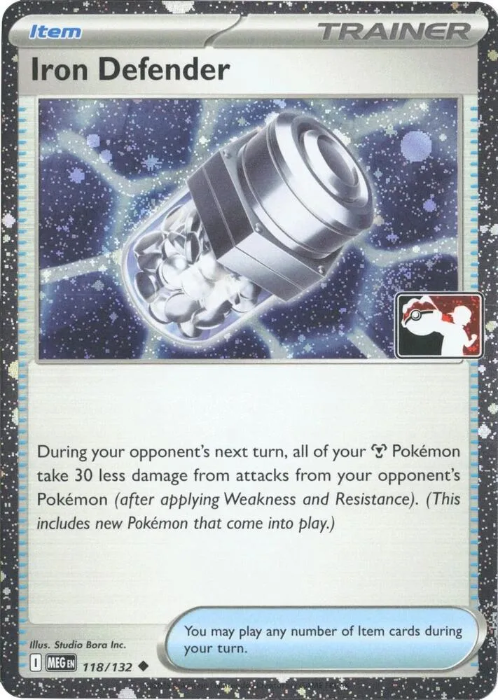 Iron Defender — Prize Pack Series Cards — Pokemon