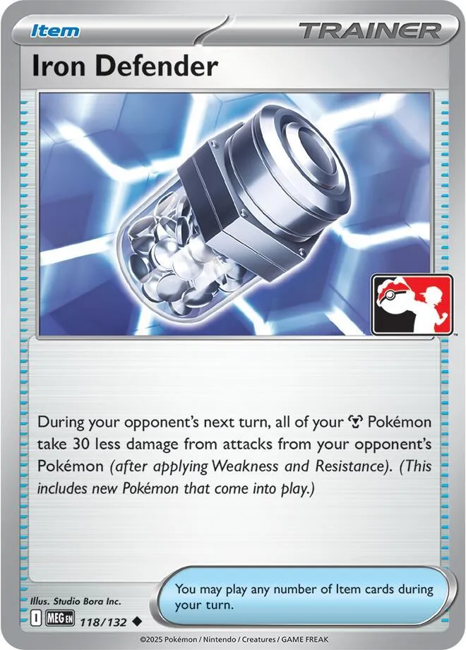 Iron Defender — Prize Pack Series Cards — Pokémon