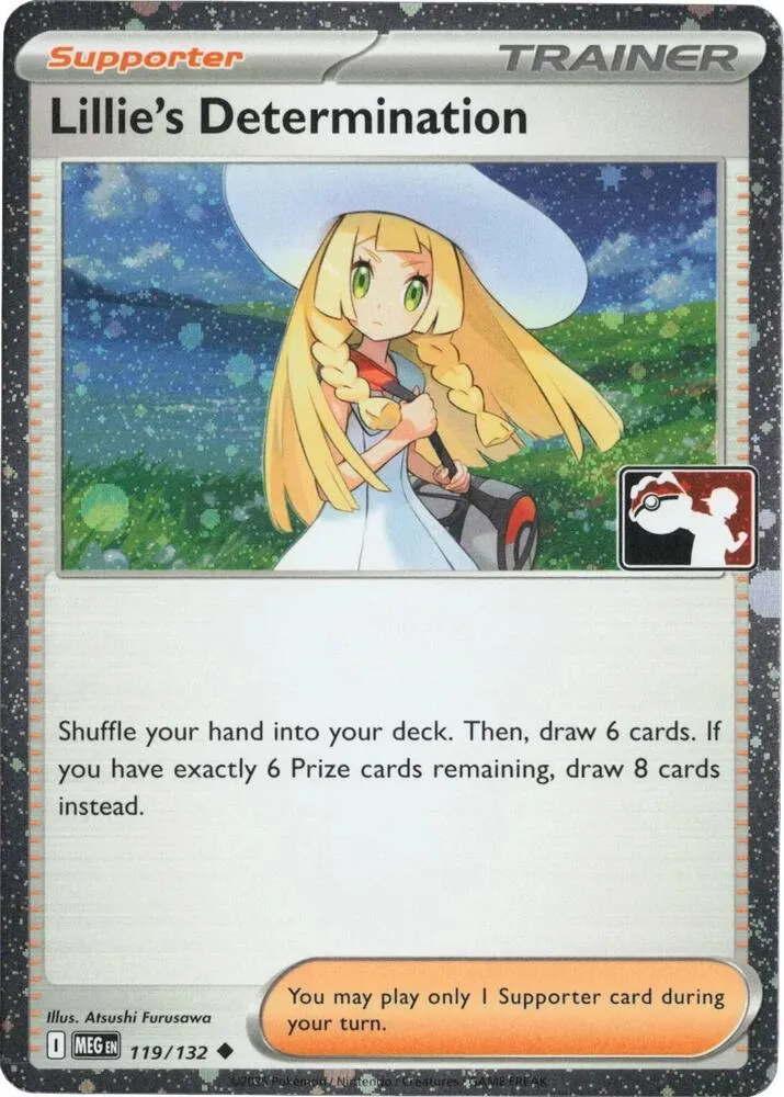 Lillie's Determination — Prize Pack Series Cards — Pokemon