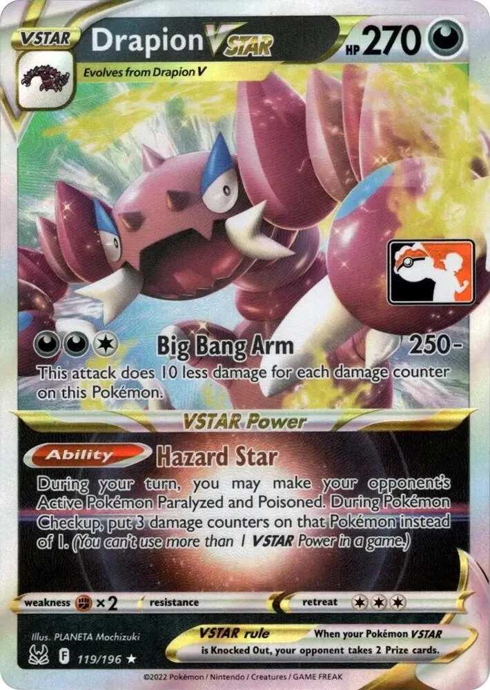 Drapion VSTAR — Prize Pack Series Cards — Pokémon