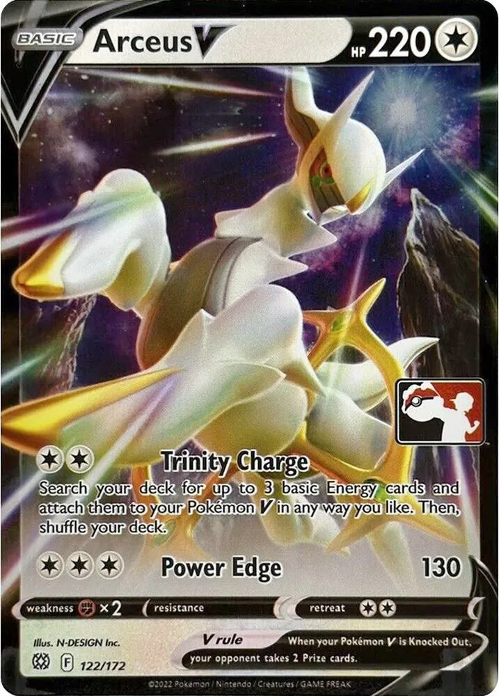 Arceus V — Prize Pack Series Cards — Pokémon