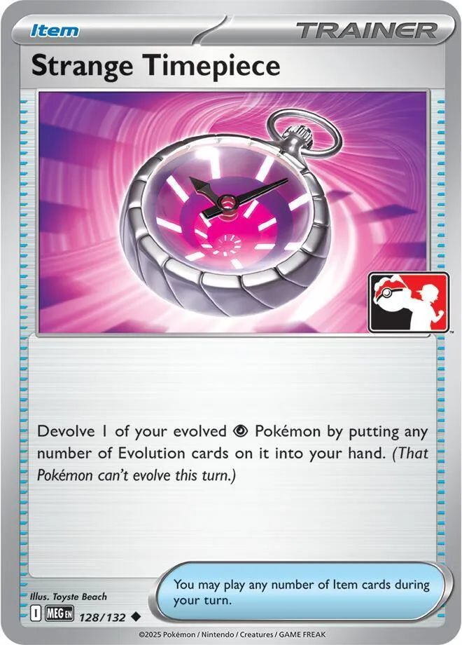 Strange Timepiece — Prize Pack Series Cards — Pokémon