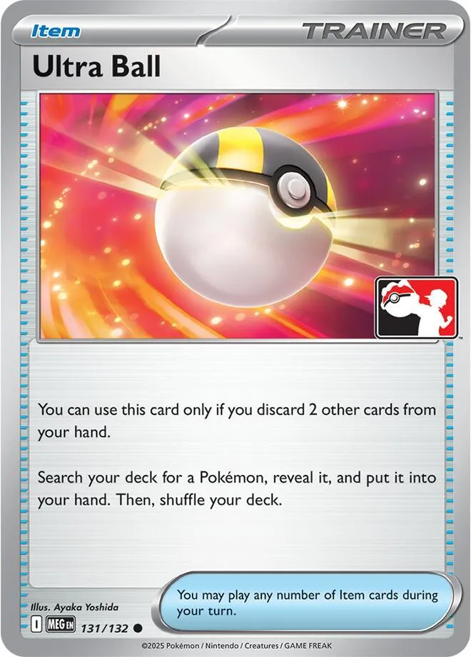 Ultra Ball — Prize Pack Series Cards — Pokemon