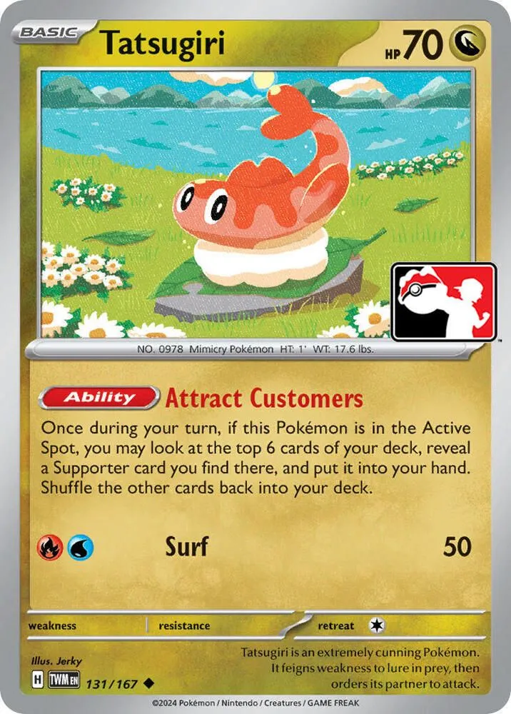 Tatsugiri from Prize Pack Series Cards - Pokemon