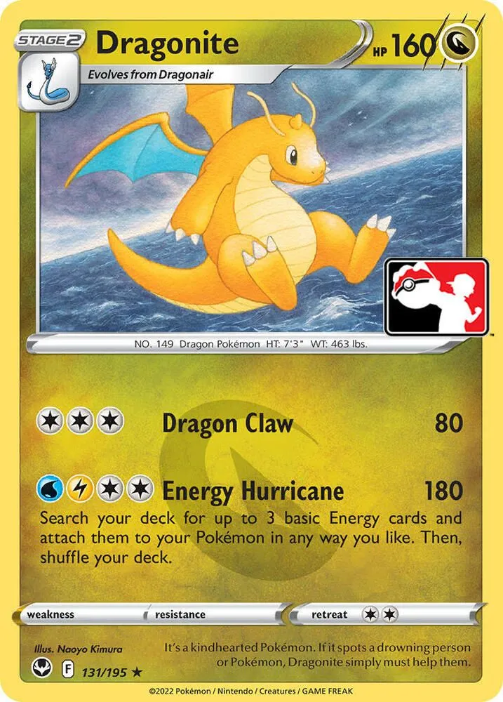Dragonite — Prize Pack Series Cards — Pokemon