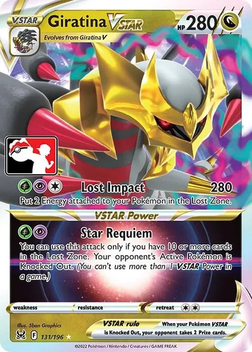Giratina VSTAR — Prize Pack Series Cards — Pokemon
