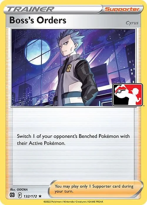 Boss's Orders — Prize Pack Series Cards — Pokemon