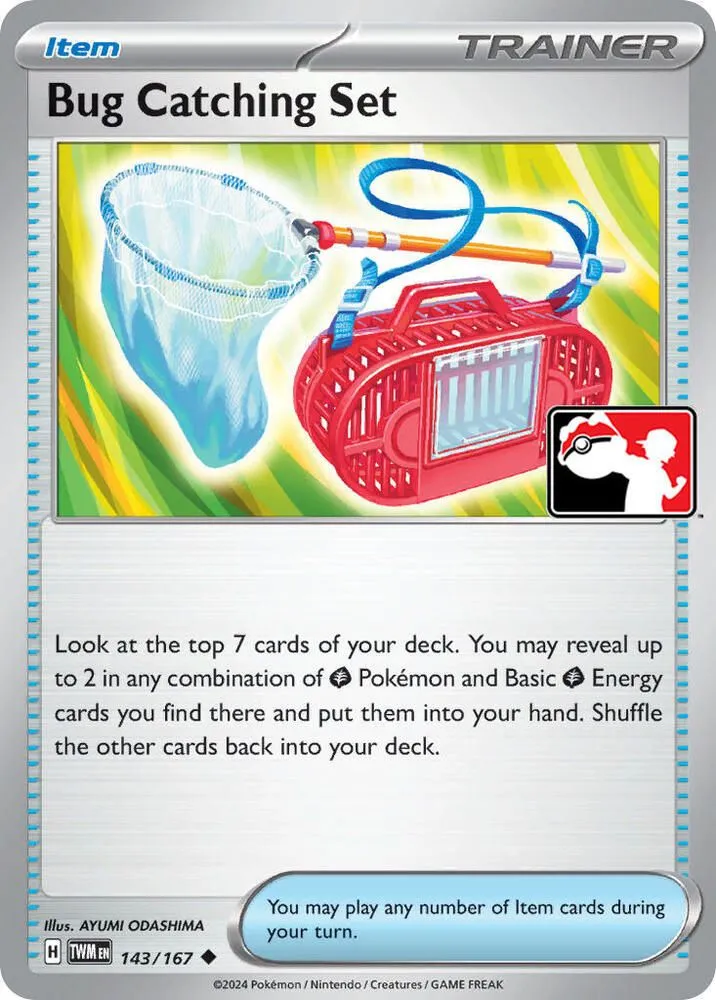 Bug Catching Set — Prize Pack Series Cards — Pokemon