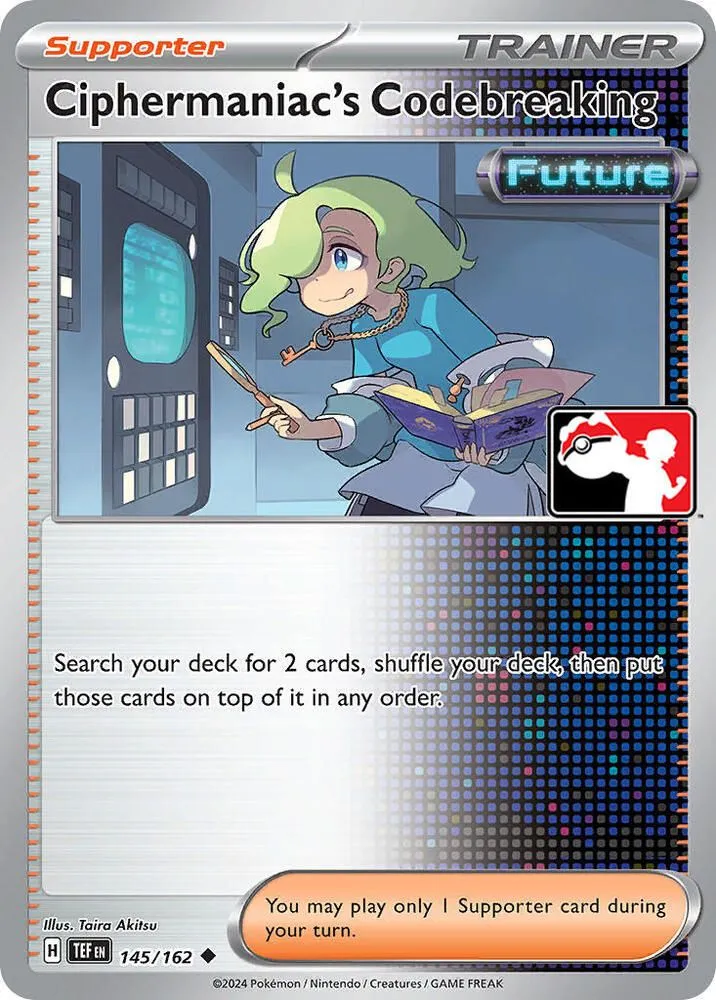 Ciphermaniac's Codebreaking — Prize Pack Series Cards — Pokémon