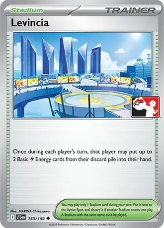 Levincia — Prize Pack Series Cards — Pokémon