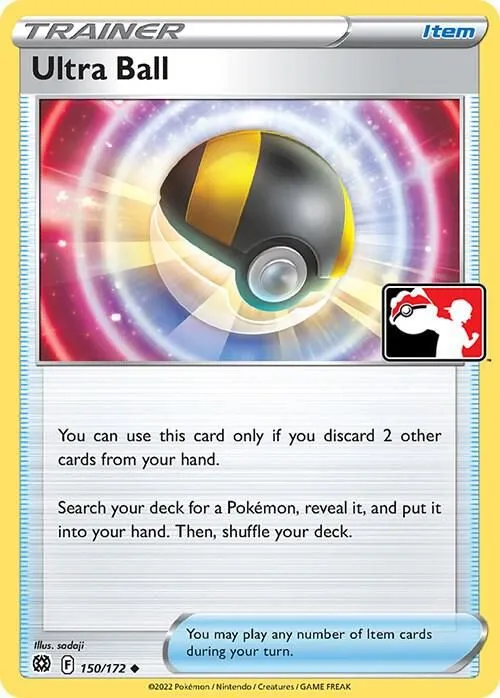 Ultra Ball — Prize Pack Series Cards — Pokemon