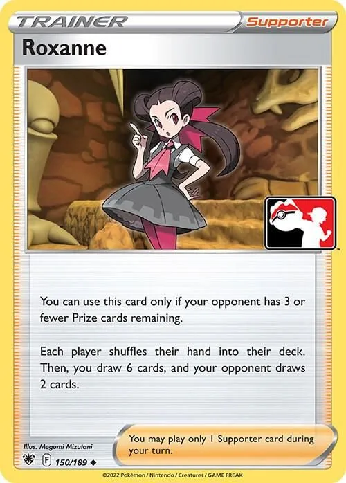 Roxanne — Prize Pack Series Cards — Pokémon