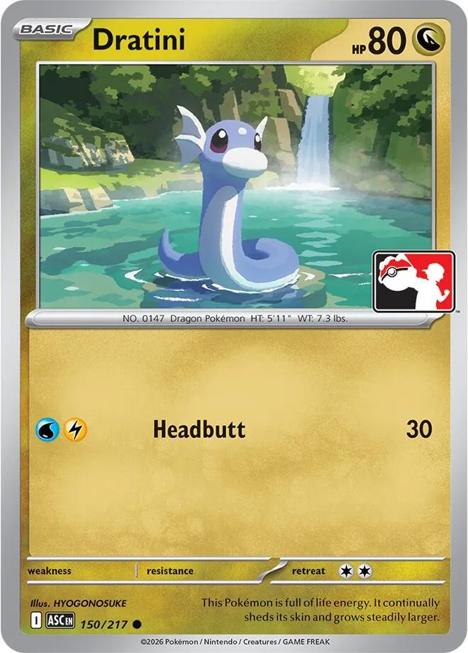 Dratini — Prize Pack Series Cards — Pokemon