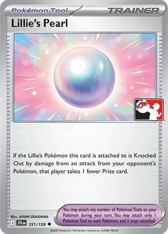 Lillie's Pearl — Prize Pack Series Cards — Pokémon