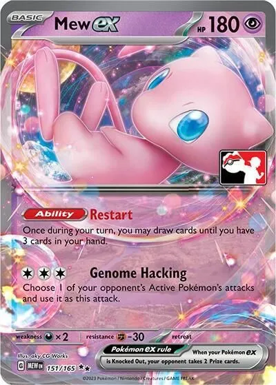 Mew ex — Prize Pack Series Cards — Pokemon