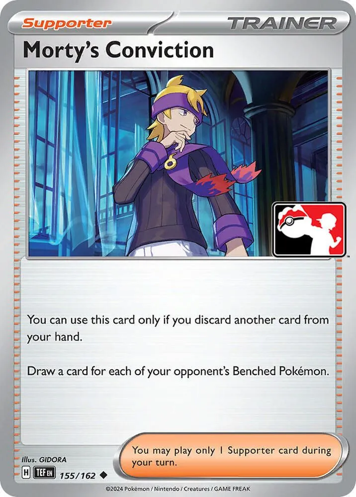 Morty's Conviction — Prize Pack Series Cards — Pokémon
