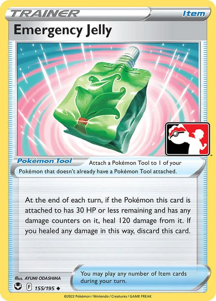 Emergency Jelly — Prize Pack Series Cards — Pokémon