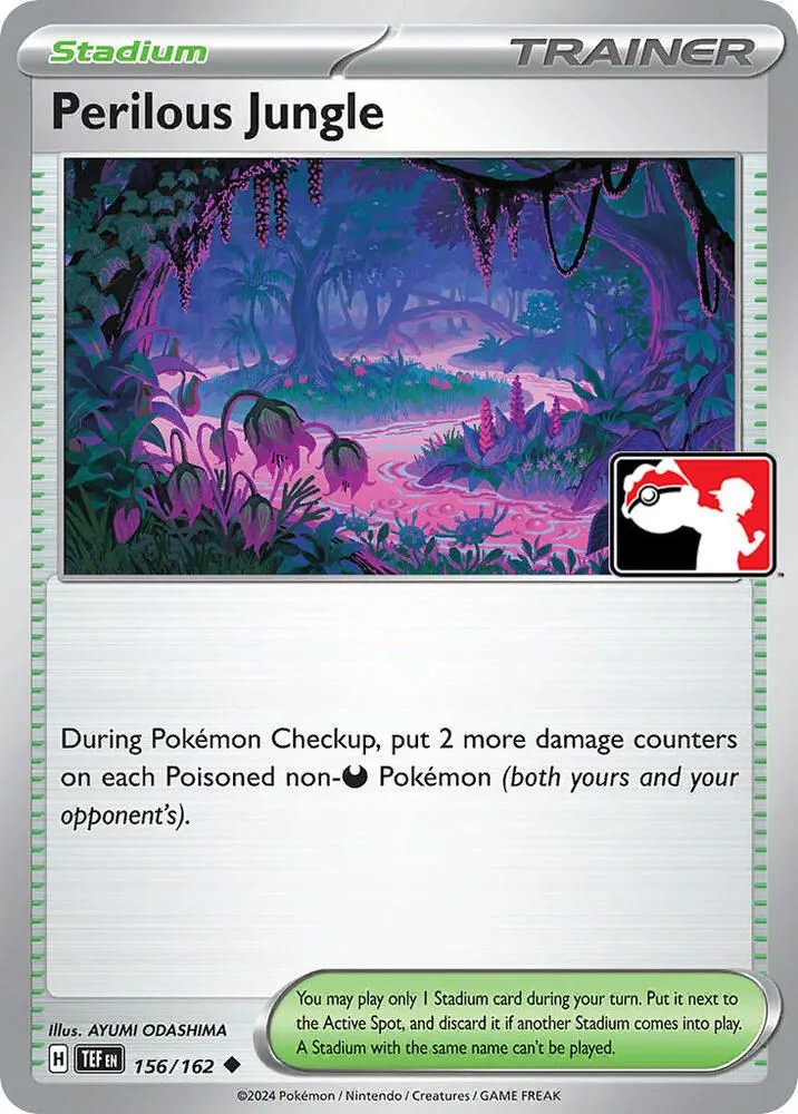 Perilous Jungle — Prize Pack Series Cards — Pokemon