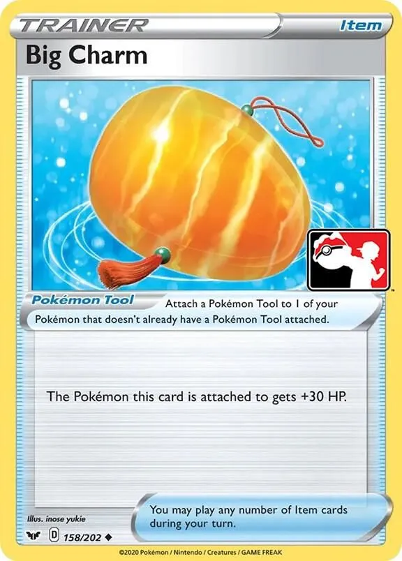 Big Charm — Prize Pack Series Cards — Pokemon