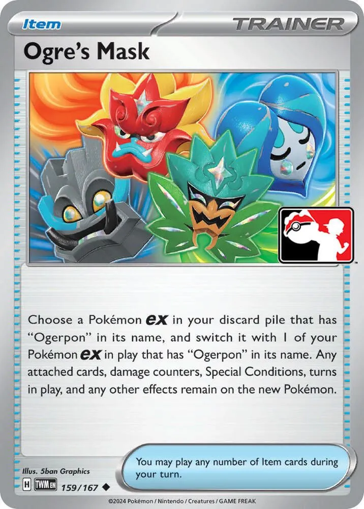 Ogre's Mask — Prize Pack Series Cards — Pokemon