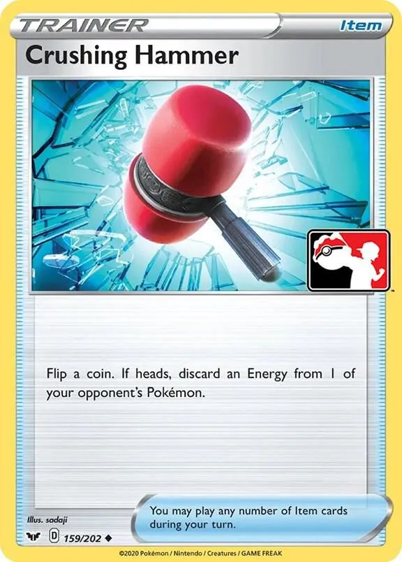 Crushing Hammer — Prize Pack Series Cards — Pokemon