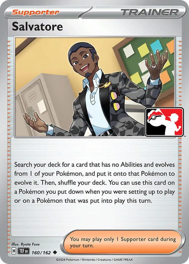 Salvatore — Prize Pack Series Cards — Pokemon