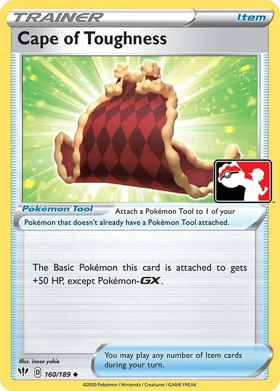 Cape of Toughness — Prize Pack Series Cards — Pokemon