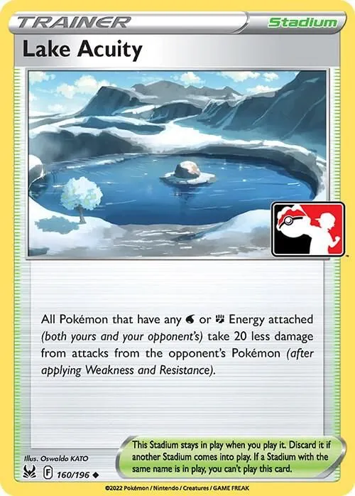 Lake Acuity — Prize Pack Series Cards — Pokemon