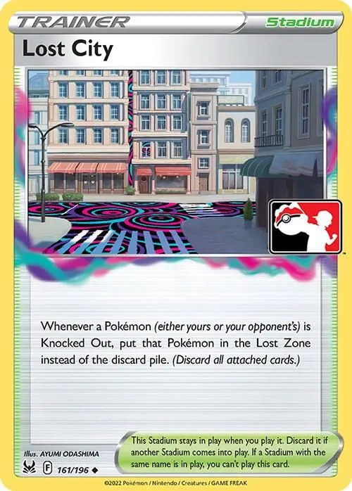 Lost City — Prize Pack Series Cards — Pokemon