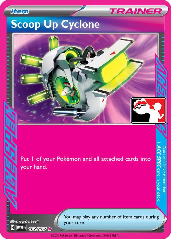 Scoop Up Cyclone — Prize Pack Series Cards — Pokemon