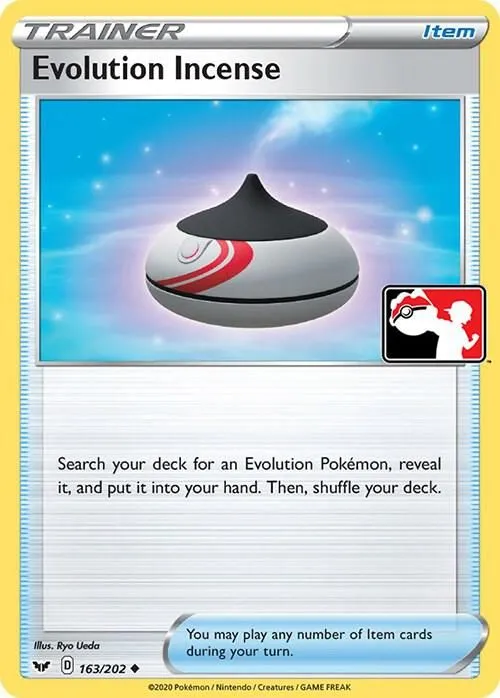 Evolution Incense — Prize Pack Series Cards — Pokemon