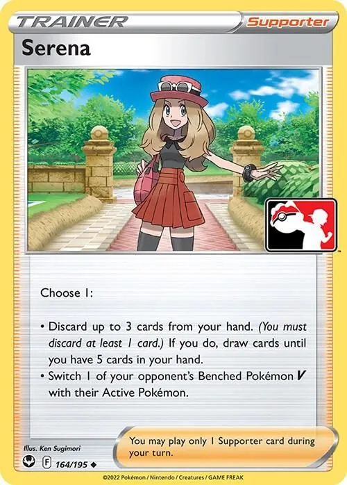 Serena — Prize Pack Series Cards — Pokemon