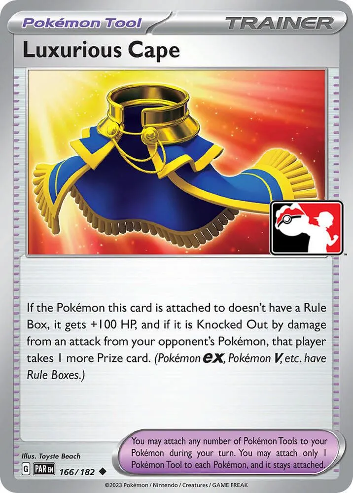 Luxurious Cape — Prize Pack Series Cards — Pokemon