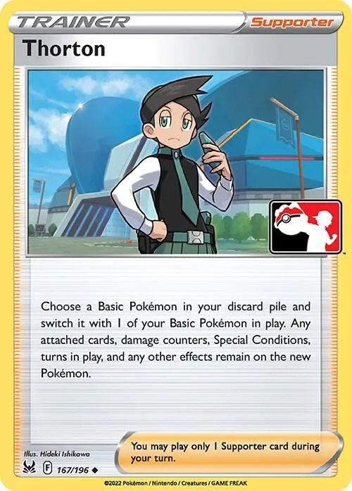 Thorton — Prize Pack Series Cards — Pokemon