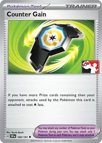 Counter Gain — Prize Pack Series Cards — Pokemon