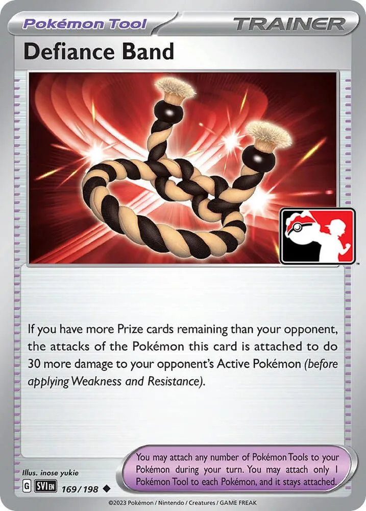Defiance Band — Prize Pack Series Cards — Pokemon