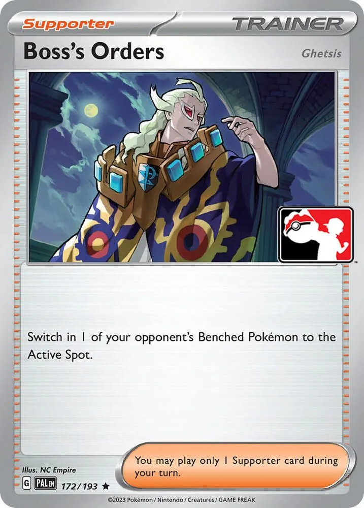 Boss's Orders — Prize Pack Series Cards — Pokemon