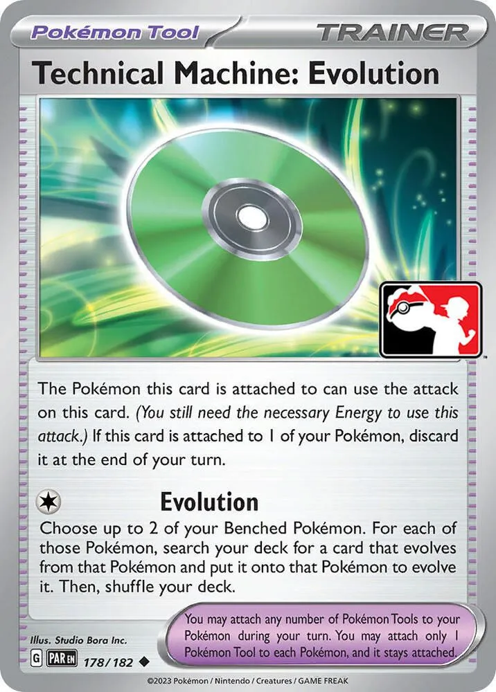 Technical Machine: Evolution — Prize Pack Series Cards — Pokemon