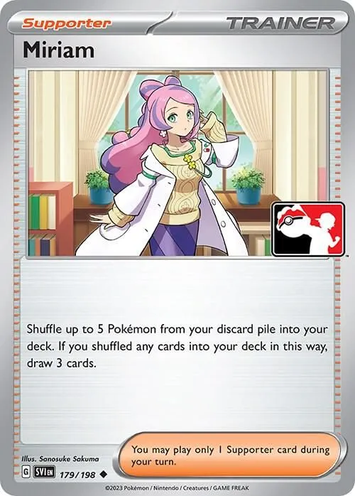 Miriam — Prize Pack Series Cards — Pokemon