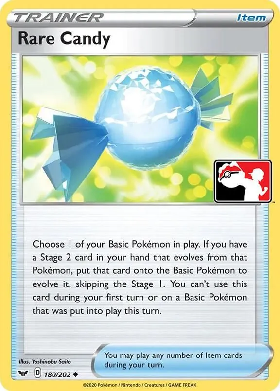 Rare Candy — Prize Pack Series Cards — Pokemon