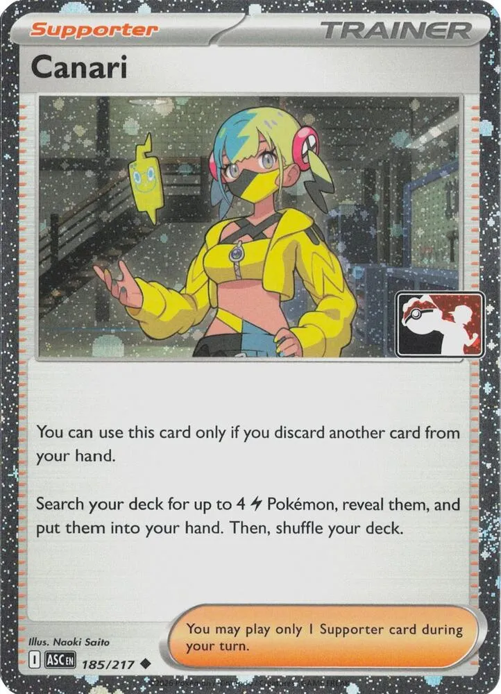 Canari — Prize Pack Series Cards — Pokemon