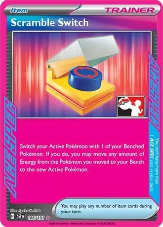 Scramble Switch — Prize Pack Series Cards — Pokemon