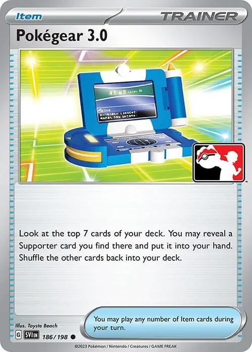 Pokegear 3.0 — Prize Pack Series Cards — Pokemon